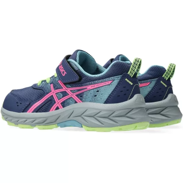 imageASICS Kids PRE Venture 9 PreSchool ShoesDeep OceanHot Pink