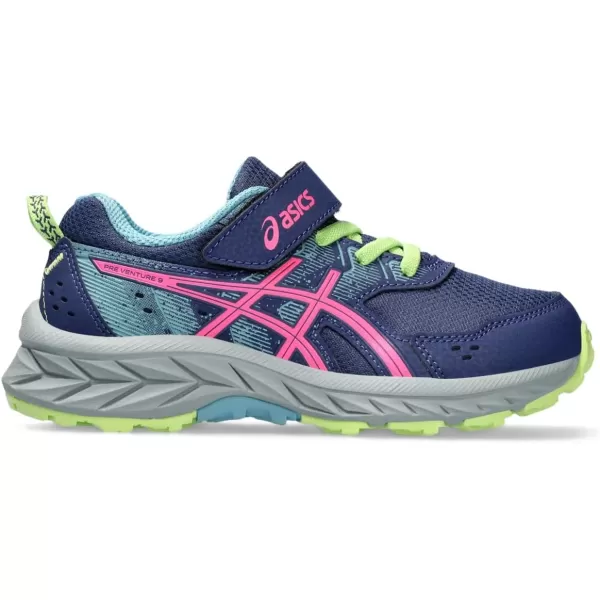 imageASICS Kids PRE Venture 9 PreSchool ShoesDeep OceanHot Pink