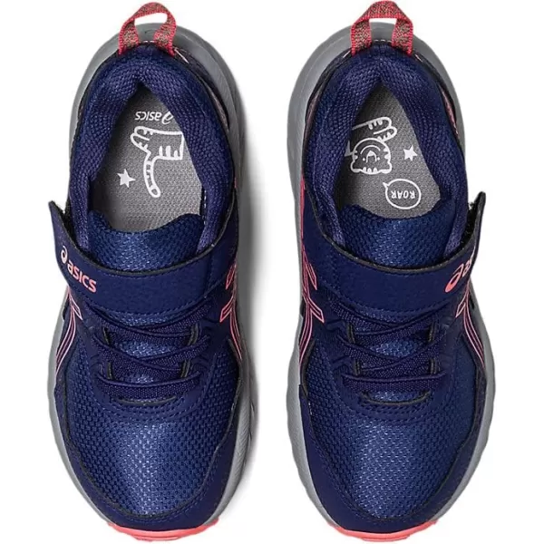 imageASICS Kids PRE Venture 9 PreSchool ShoesIndigo BluePapaya