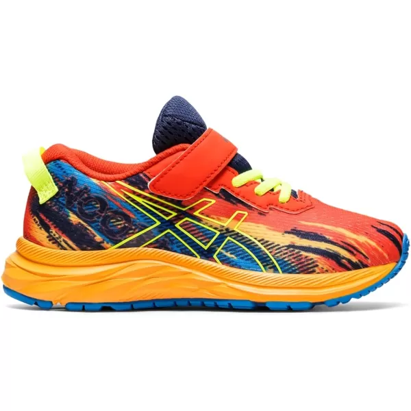 imageASICS Kids Pre Noosa Tri 13 PreSchool Running ShoesCherry TomatoSafety Yellow