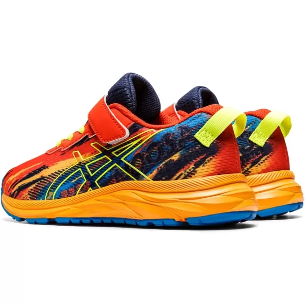 imageASICS Kids Pre Noosa Tri 13 PreSchool Running ShoesCherry TomatoSafety Yellow