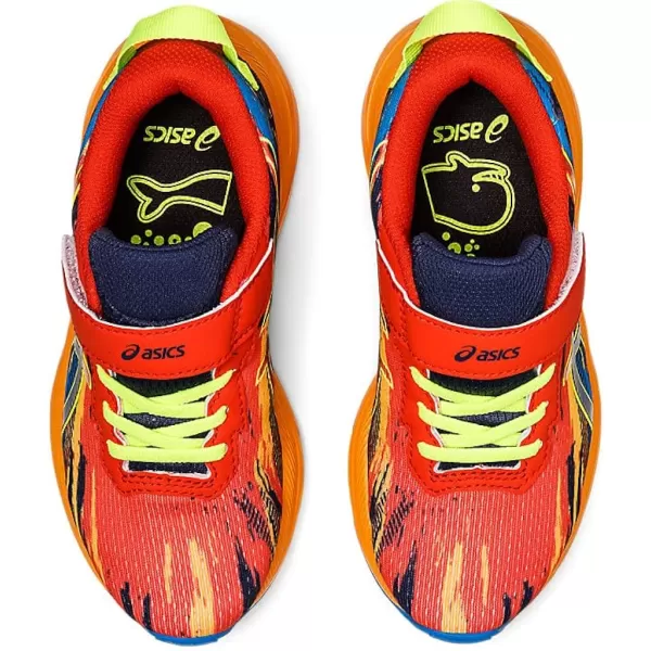 imageASICS Kids Pre Noosa Tri 13 PreSchool Running ShoesCherry TomatoSafety Yellow
