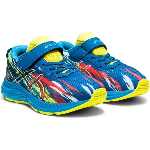 imageASICS Kids Pre Noosa Tri 13 PreSchool Running ShoesReborn BlueSour Yuzu