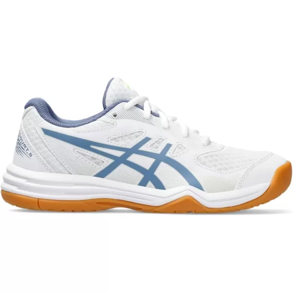 imageASICS Kids Upcourt 5 Grade School Court ShoesWhiteDenim Blue