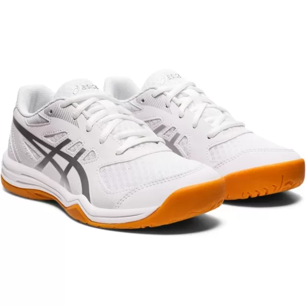 imageASICS Kids Upcourt 5 Grade School VolleyballWhitePure Silver