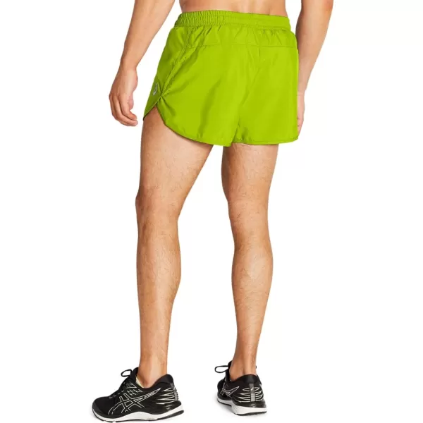 imageASICS Men Split ShortLime Zest