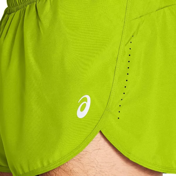 imageASICS Men Split ShortLime Zest