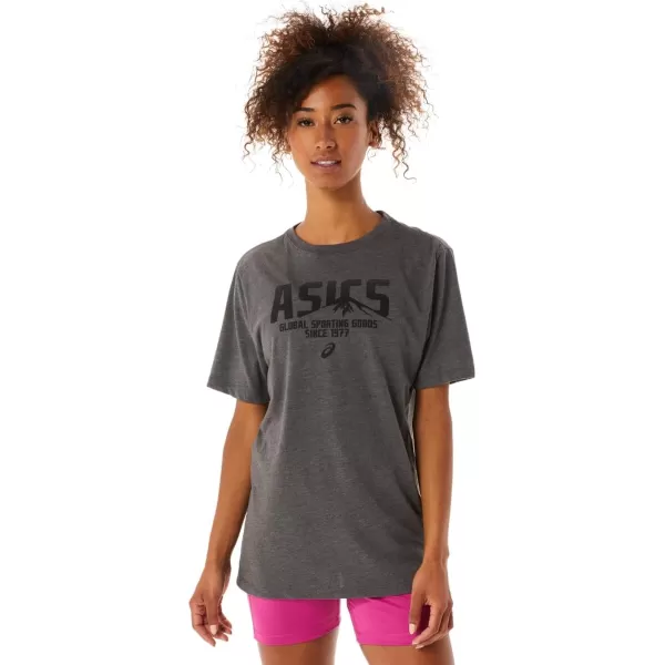 imageASICS Mens 1977 MTN TEE Training ApparelDark Grey Heather