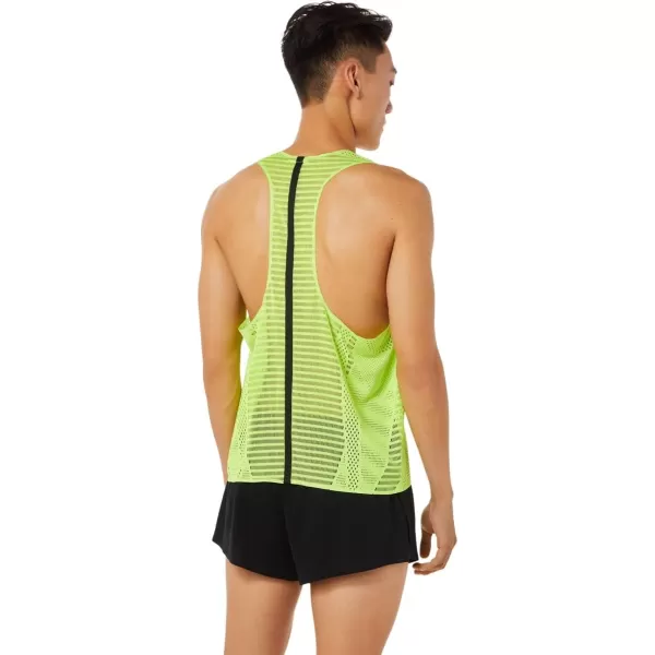 imageASICS Mens ACTIBREEZE Breath Singlet Training ApparelHazard Green