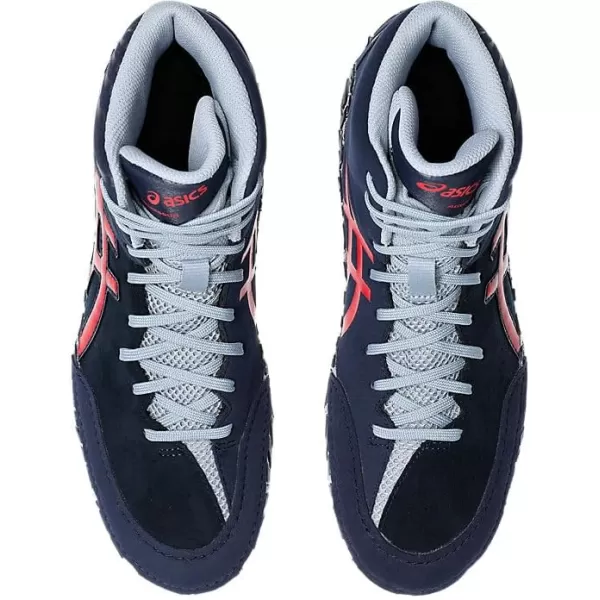 imageASICS Mens Aggressor 5 Wrestling ShoesMidnightClassic Red