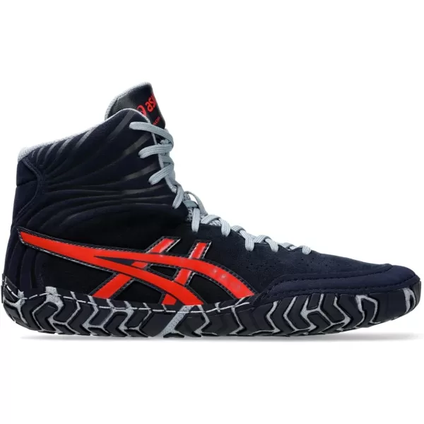 imageASICS Mens Aggressor 5 Wrestling ShoesMidnightClassic Red