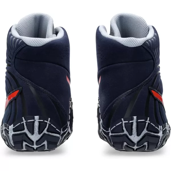 imageASICS Mens Aggressor 5 Wrestling ShoesMidnightClassic Red