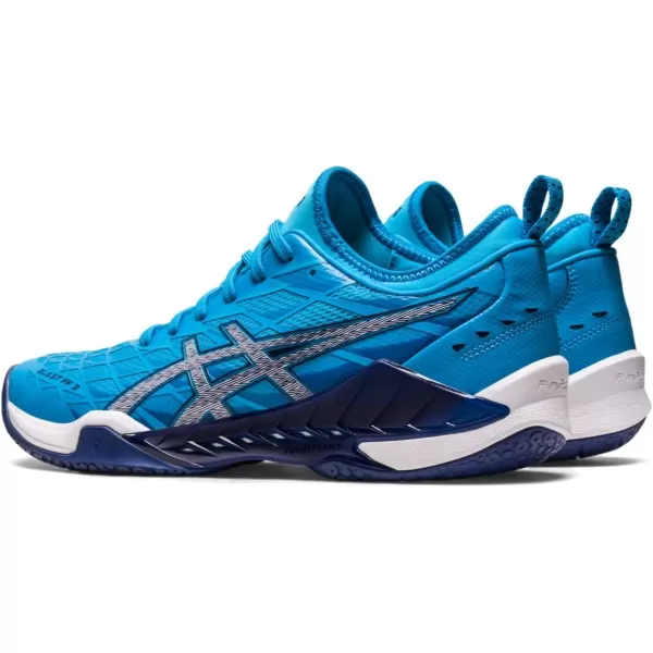 imageASICS Mens Blast FlyteFoam 3 Handball ShoesIsland BlueIndigo Blue