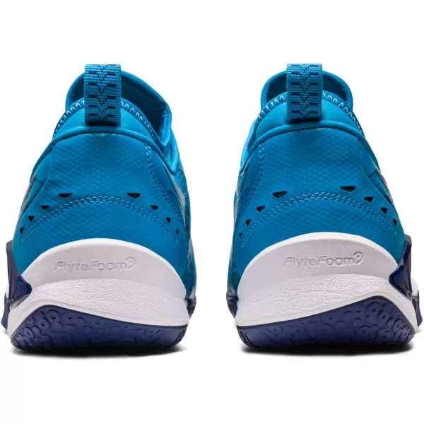 imageASICS Mens Blast FlyteFoam 3 Handball ShoesIsland BlueIndigo Blue