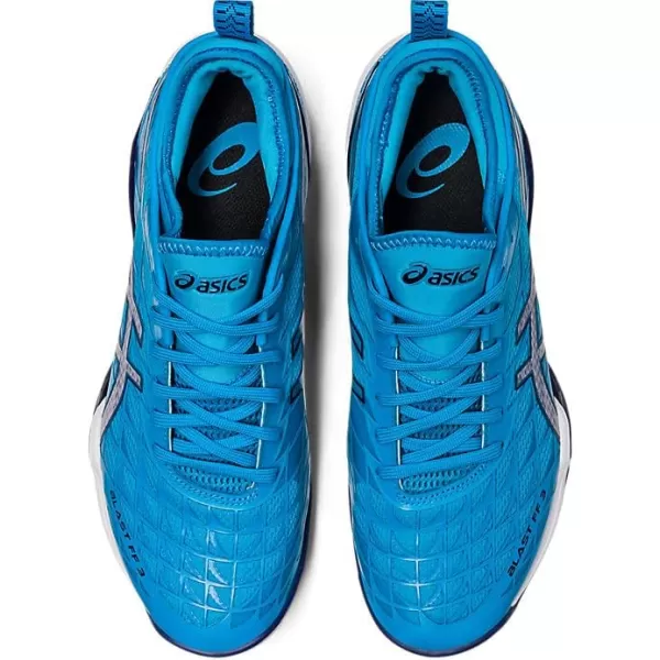 imageASICS Mens Blast FlyteFoam 3 Handball ShoesIsland BlueIndigo Blue