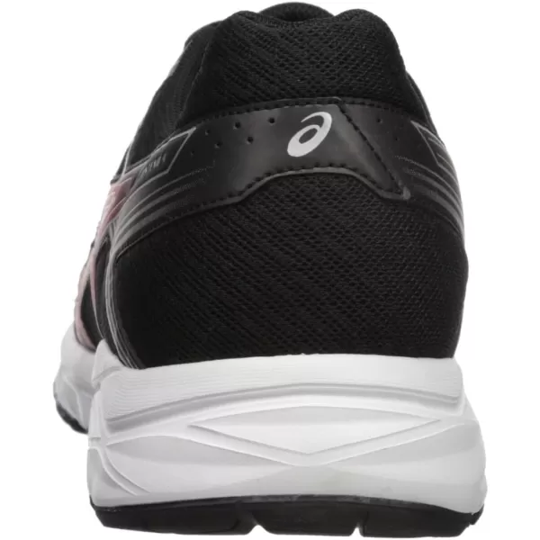 imageASICS Mens Contend Running ShoeCarbonClassic RedBlack