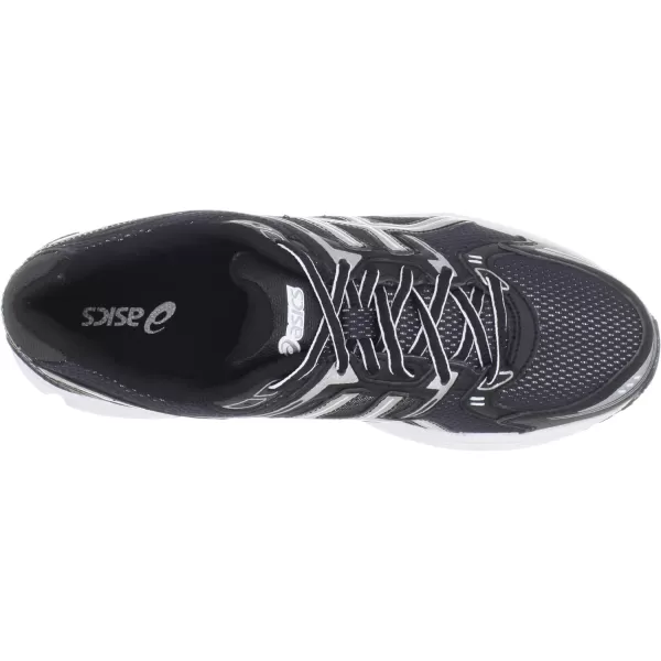 imageASICS Mens Contend Running ShoeOnxyLightningWhite