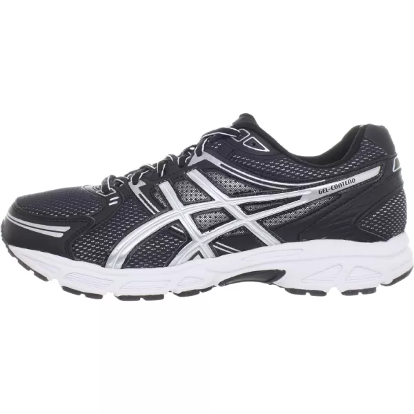 imageASICS Mens Contend Running ShoeOnxyLightningWhite
