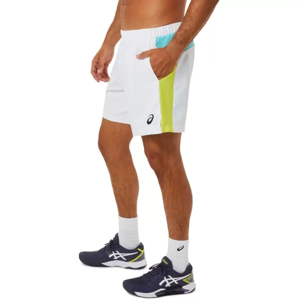imageASICS Mens Court Color Block Short Tennis ApparelASICS Mens Court Color Block Short Tennis Apparel