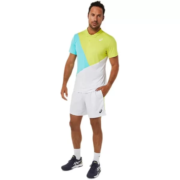imageASICS Mens Court Color Block Short Tennis ApparelASICS Mens Court Color Block Short Tennis Apparel