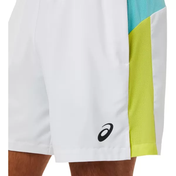 imageASICS Mens Court Color Block Short Tennis ApparelASICS Mens Court Color Block Short Tennis Apparel
