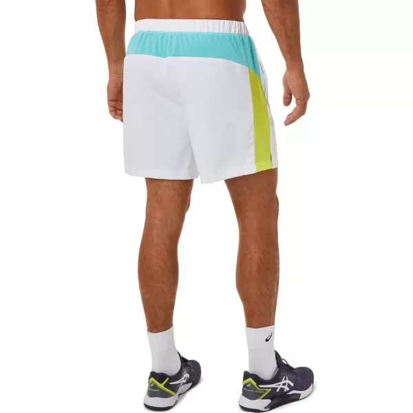 imageASICS Mens Court Color Block Short Tennis ApparelASICS Mens Court Color Block Short Tennis Apparel