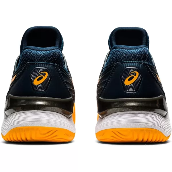 imageASICS Mens Court FlyteFoam 2 Tennis ShoesFrench BlueAmber