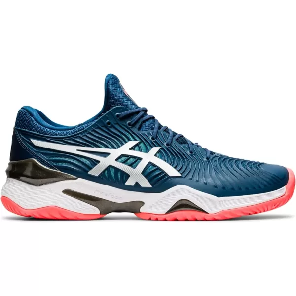 imageASICS Mens Court FlyteFoam 2 Tennis ShoesMako BlueWhite
