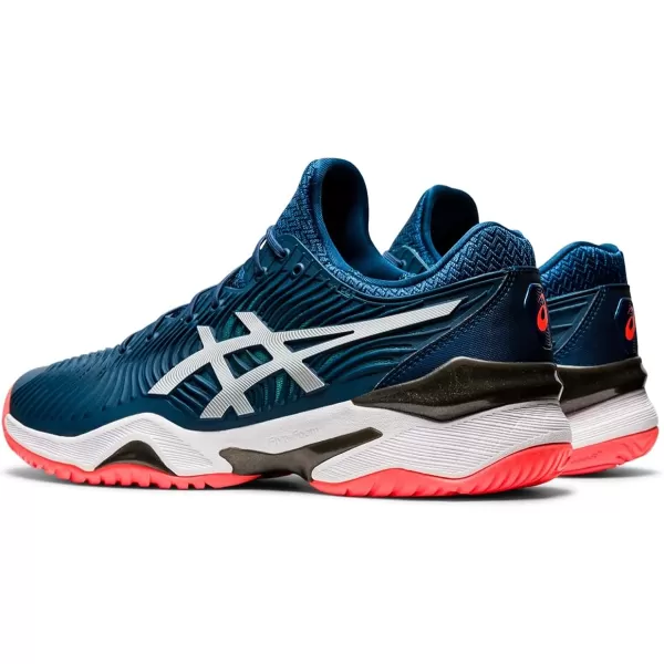 imageASICS Mens Court FlyteFoam 2 Tennis ShoesMako BlueWhite