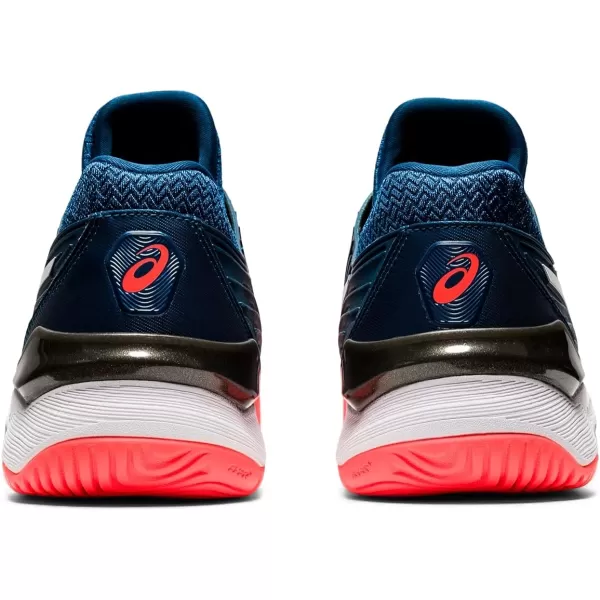 imageASICS Mens Court FlyteFoam 2 Tennis ShoesMako BlueWhite