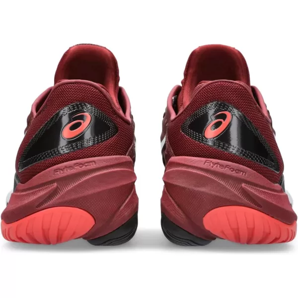 imageASICS Mens Court FlyteFoam 3 Tennis ShoeAntique RedWhite