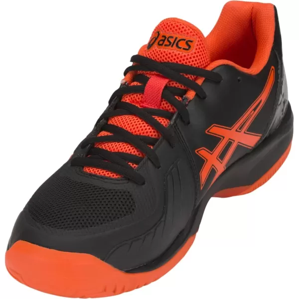 imageASICS Mens Court Speed FlyteFoam Tennis ShoesBlackCherry Tomato