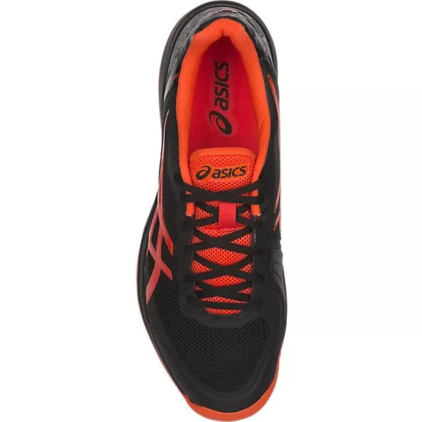 imageASICS Mens Court Speed FlyteFoam Tennis ShoesBlackCherry Tomato