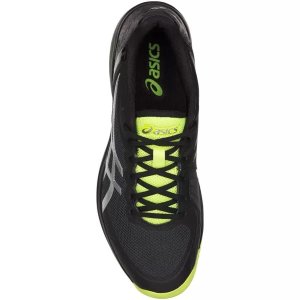 imageASICS Mens Court Speed FlyteFoam Tennis ShoesBlackFlash Yellow