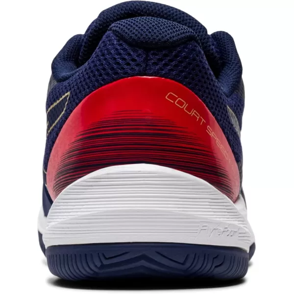 imageASICS Mens Court Speed FlyteFoam Tennis ShoesPeacoatPeacoat