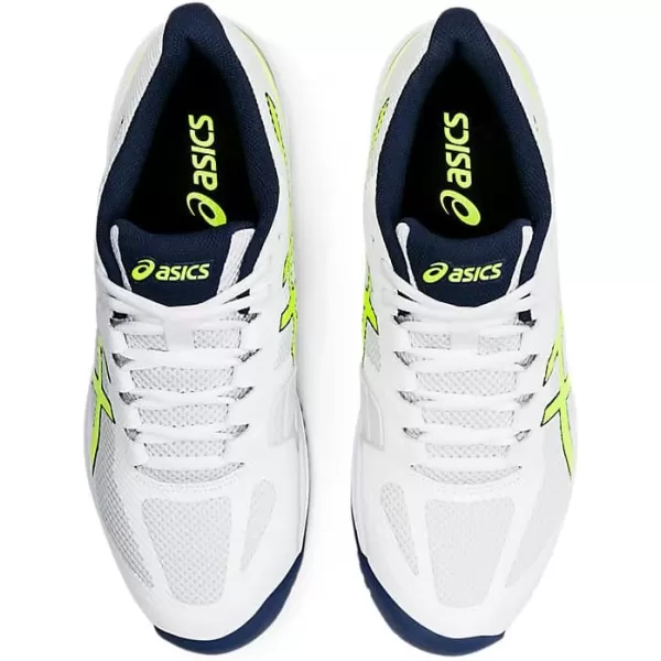 imageASICS Mens Court Speed FlyteFoam Tennis ShoesWhiteSafety Yellow