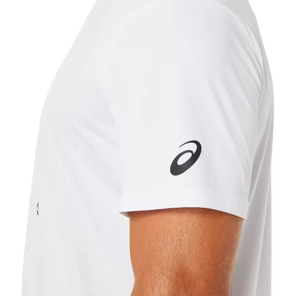 imageASICS Mens Court Spiral TEE Tennis ApparelBrilliant White