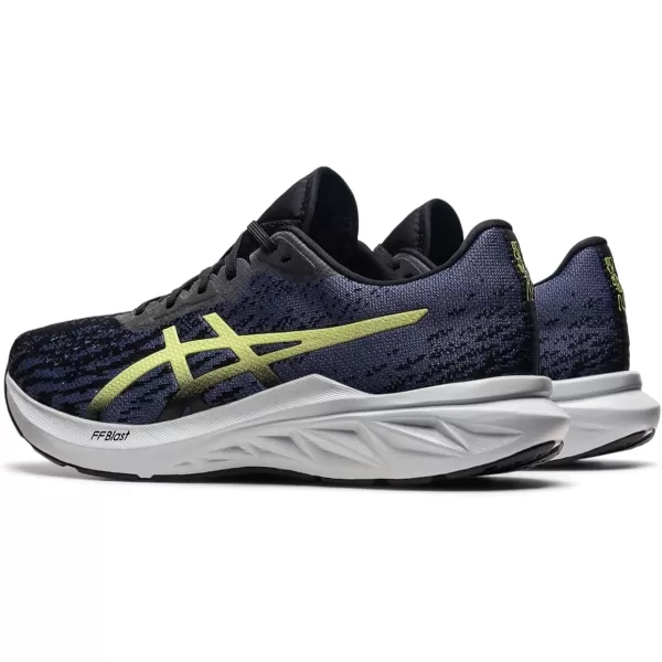 imageASICS Mens DYNABLAST 2 Running ShoesBlackGlow Yellow