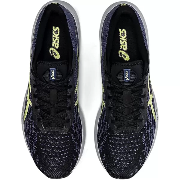 imageASICS Mens DYNABLAST 2 Running ShoesBlackGlow Yellow