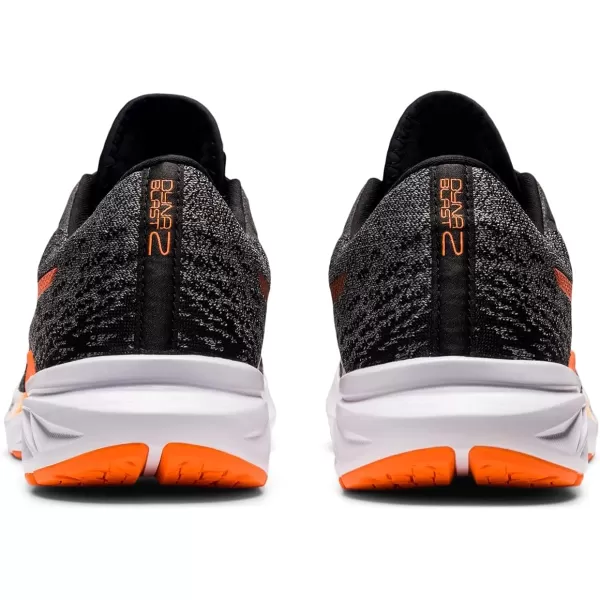 imageASICS Mens DYNABLAST 2 Running ShoesBlackShocking Orange