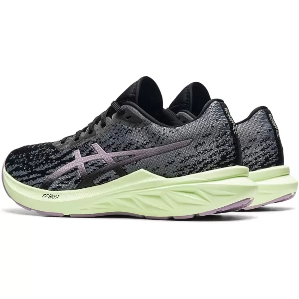 imageASICS Mens DYNABLAST 2 Running ShoesBlackSoft Lavender