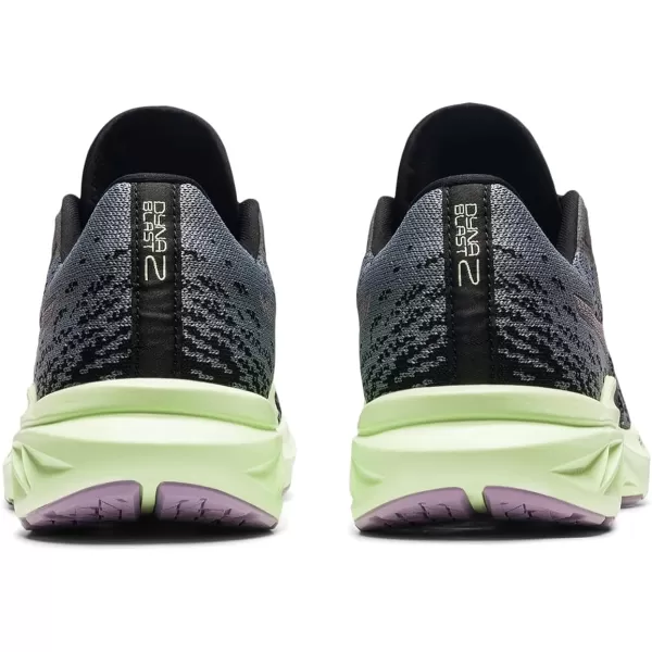 imageASICS Mens DYNABLAST 2 Running ShoesBlackSoft Lavender