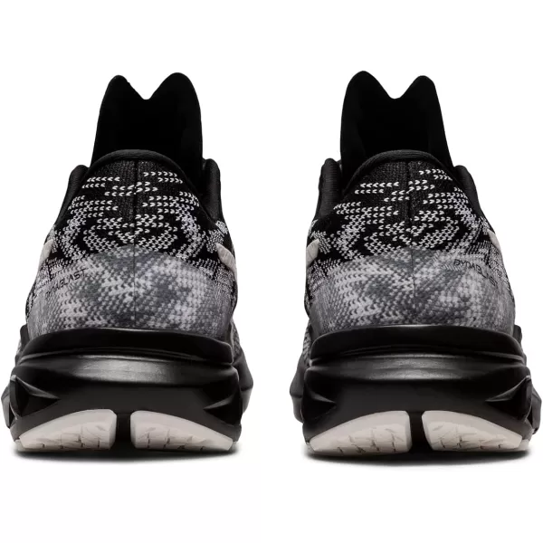 imageASICS Mens DYNABLAST 2 Running ShoesBlackWhite