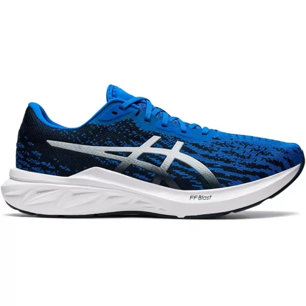 imageASICS Mens DYNABLAST 2 Running ShoesElectric BlueWhite