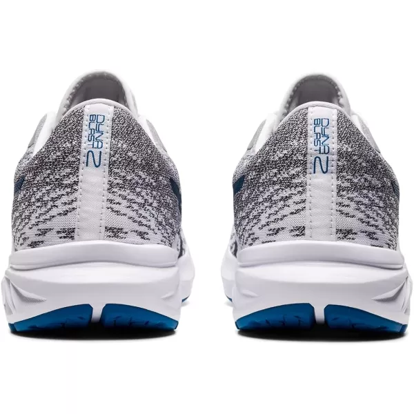 imageASICS Mens DYNABLAST 2 Running ShoesWhiteLake Drive