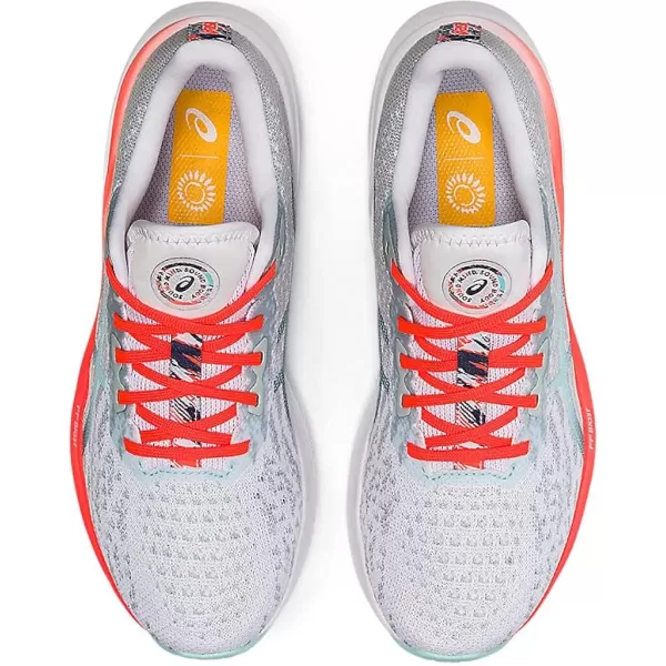 imageASICS Mens DYNABLAST 2 Running ShoesWhiteThunder Blue