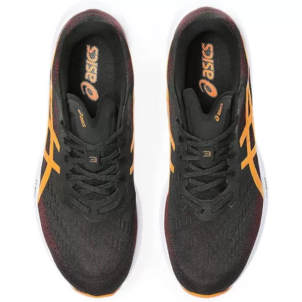 imageASICS Mens DYNABLAST 3 Running ShoesBlackBright Orange
