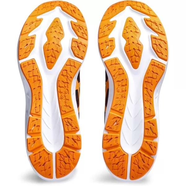 imageASICS Mens DYNABLAST 3 Running ShoesBlackBright Orange