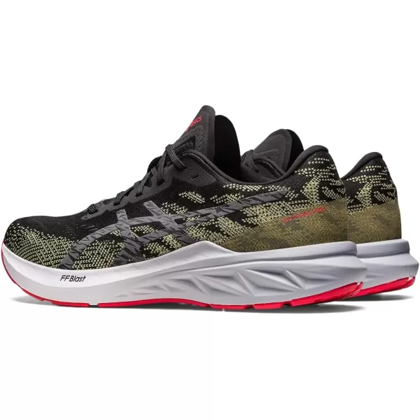 imageASICS Mens DYNABLAST 3 Running ShoesBlackWhite