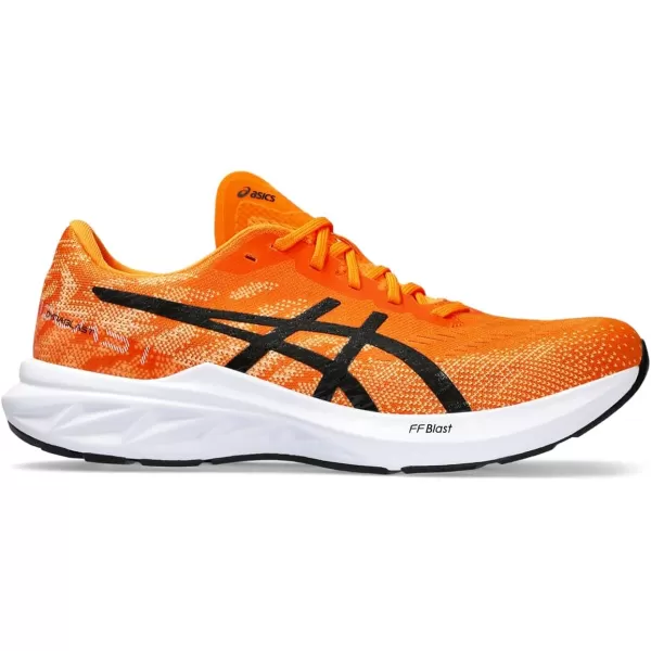 imageASICS Mens DYNABLAST 3 Running ShoesBright OrangeBlack